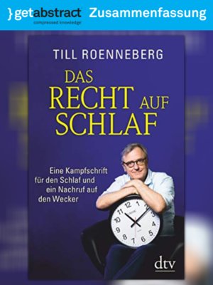cover image of Das Recht auf Schlaf (Zusammenfassung)